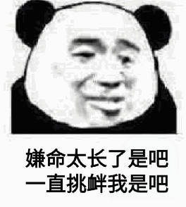 嫌命太长了是吧直挑衅我是吧