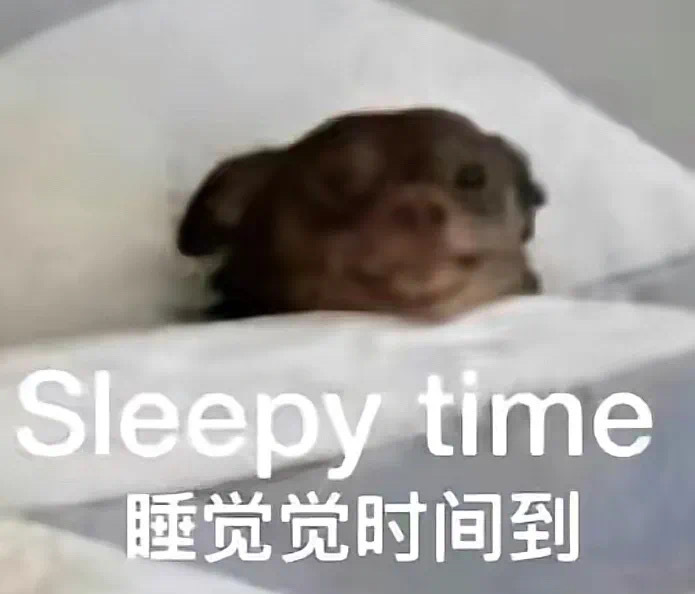 Sleepy time 睡觉觉时间到