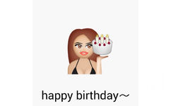 happy birthday - emoji 生日快乐表情