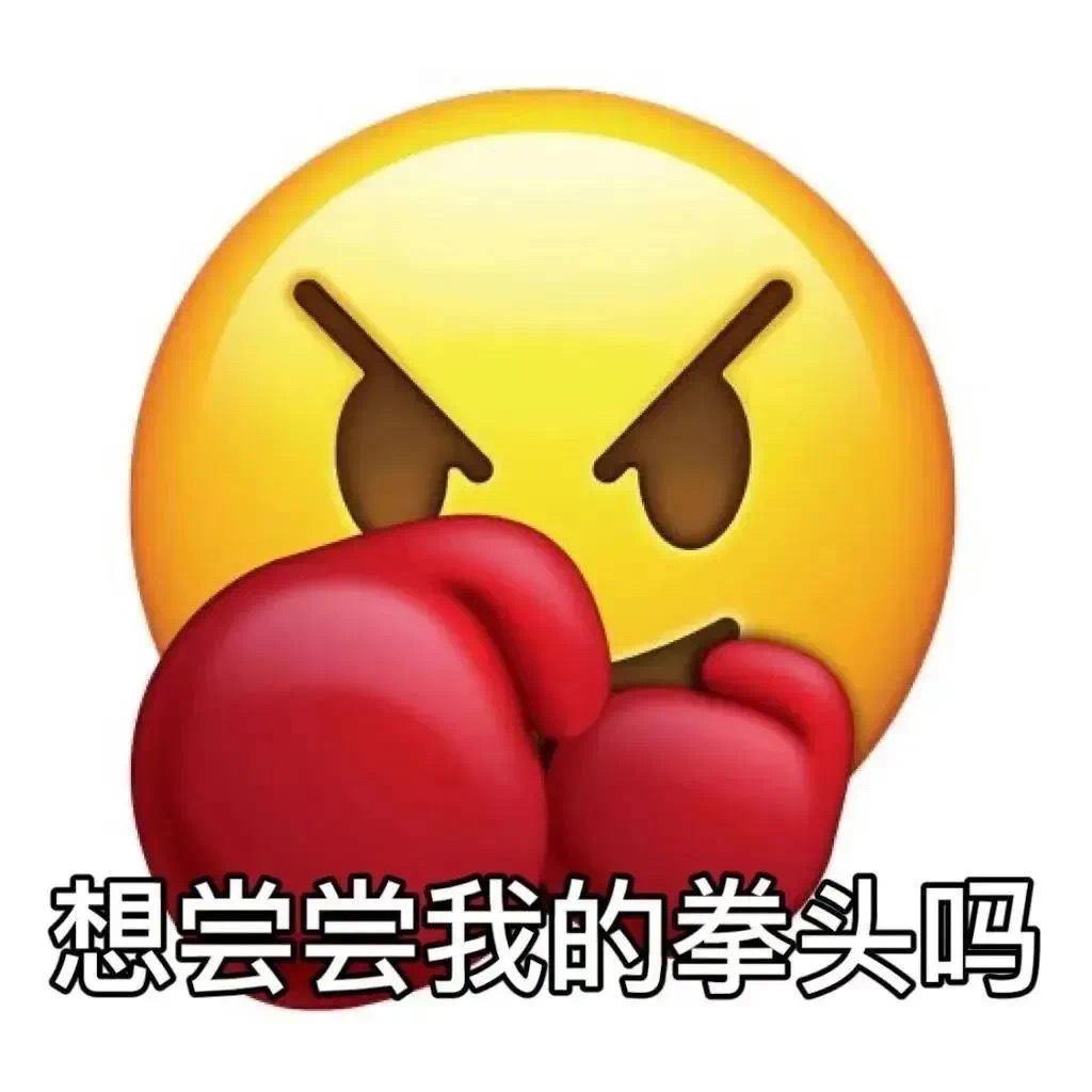 想尝尝我的拳头吗