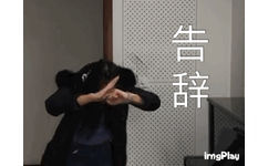 告辞后退 GIF 动图