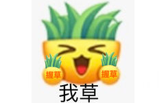 握草握草我草 - 沙雕小黄脸表情包