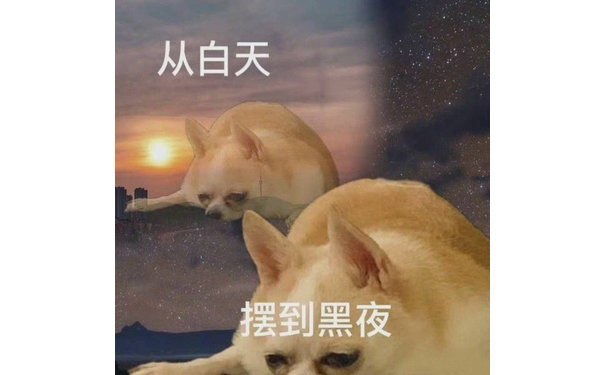 从白天摆到黑夜