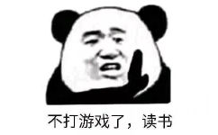 不打游戏了,读书