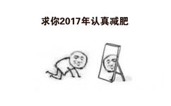 求你2017年认真减肥 - 2017年给自己定个小目标，求人不如求己