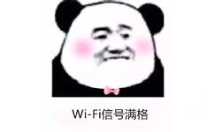 WIFI 信号满格 - 人生中最幸福的事情莫过于此 ​