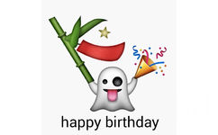 happy birthday - emoji 生日快乐表情