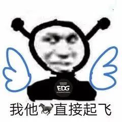 EDG 我他直接起飞 - EDG冠军表情包