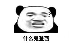 什么鬼登西（熊猫头）