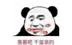 羡慕吧 千玺亲的（熊猫头）