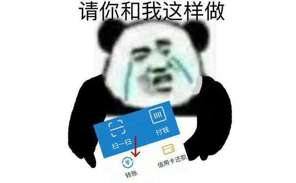 请你和我这样做：转账