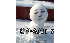 搞什么搞！？（雪人的凝视）