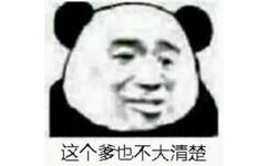 这个爹也不大清楚