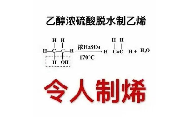 乙醇浓硫酸脱水制乙烯HH 浓H2SO4〡H-C-C-H H-C =C-H+H ,r--+1H OH 令人制烯(化学公式表情包 令人窒息)