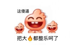 这傻逼把大都整乐呵了