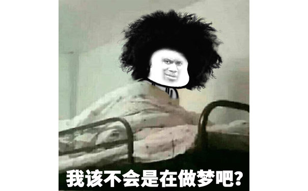 我该不会是在做梦吧?