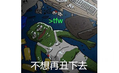 不想再丑下去 - sad frog