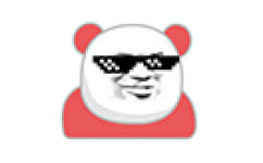 红色熊猫头社会摇 - 熊猫头社会摇表情包