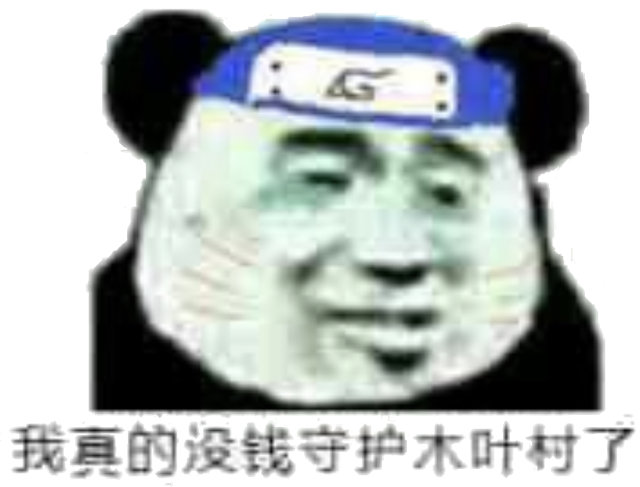 我亮的没钱守护木叶村了