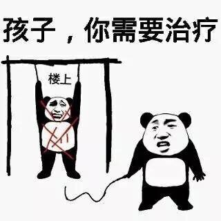 孩子，你需要治疗 - 你长得这么帅 我可以叫你旺财吗（熊猫金馆长）