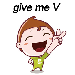 give me V - V仔表情包