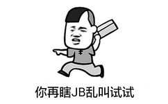 你再瞎JB乱叫试试 - 有钱还长得帅 又不是我的错