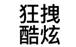 狂拽酷炫 - 搞怪文字头像表情包