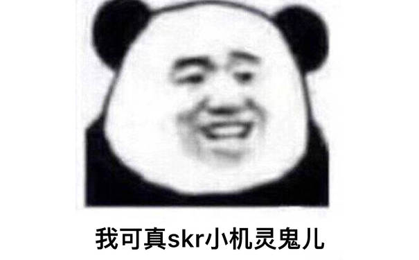 我可真skr小机灵鬼儿