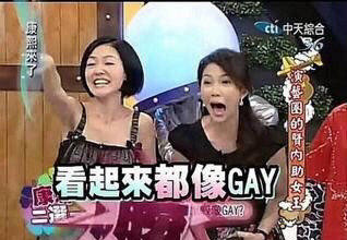 看起来很像 gay - 康熙来了小s表情包