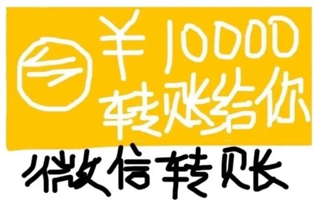 羊1D0D转账给你微信转账