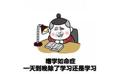 嗜学如命症，一天到晚除了学习还是学习 - 装逼后得了各种绝症