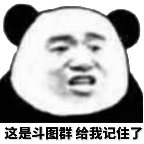 这是斗图群给我记住了