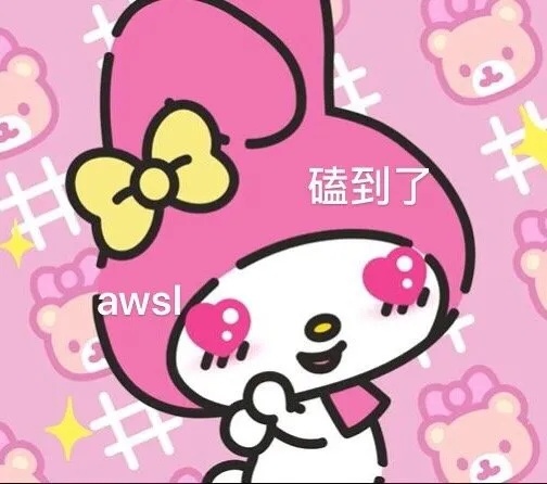 磕到了aws - 三丽鸥表情包 ​