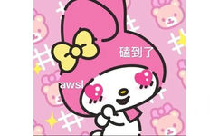 磕到了aws - 三丽鸥表情包 ​