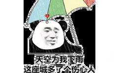 天空为我下雨这座城多了个伤心人