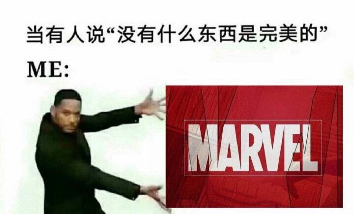 当有人说「没有什么东西是完美的」我：MARVEL - 漫威表情包，复联4定档424