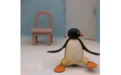小企鹅尬舞GIF