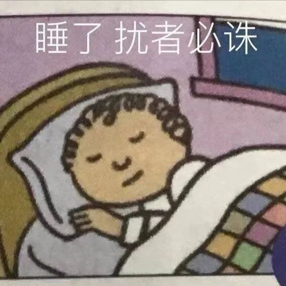 睡了扰者必诛