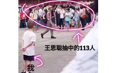 王思聪抽中的113人和我（假笑男孩 Gavin）