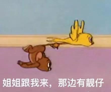 姐姐跟我来，那边有靓仔