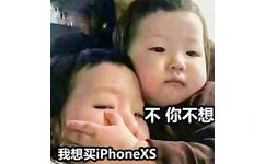 我想买 iPhone，不你不想 - iphone XS表情包系列