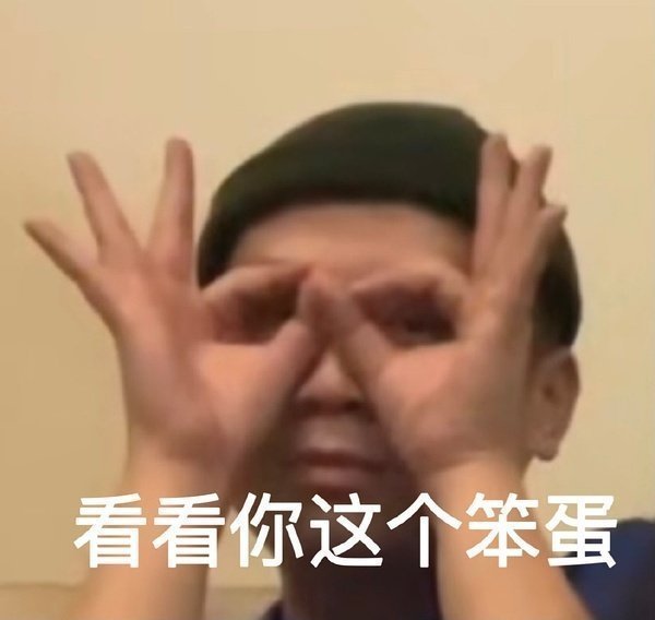 看看你这个笨蛋