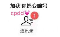 加我你妈变咱妈cpdd通讯录