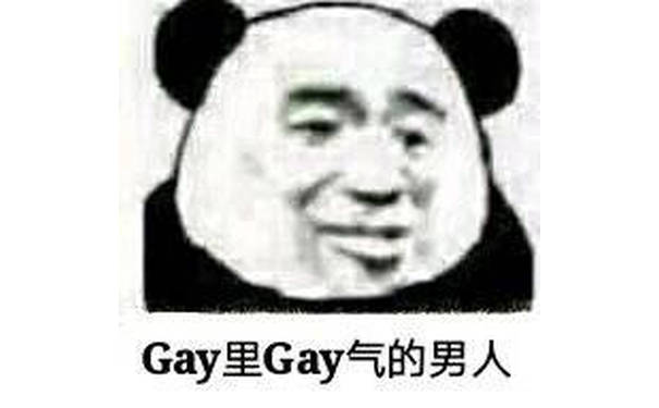 gay里gay气的男人