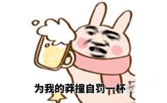 为我的莽撞自罚一杯