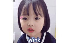 权律二 wink 眯眼杀动图