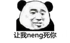 让我neng死你(熊猫头)