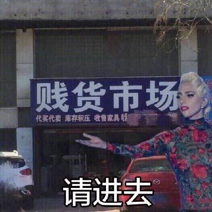 贱货市场在这，请进去（lady gaga） - 今日热门表情包原图合集