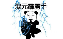 混元霹雳手 - 武功秘籍表情包，出招吧