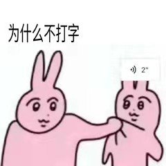 为什么不打字2(语音信息表情包)